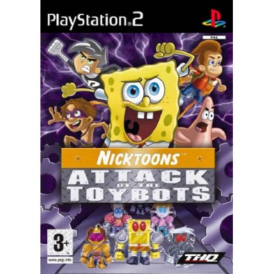 Nicktoons (SpongeBob SquarePants) Attack of the Toybots [PS2, английская версия]